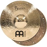 Meinl Cymbals B14FH Byzance 14-Inch Brilliant Fast Hi Hat Cymbal Pair (VIDEO),metallic
