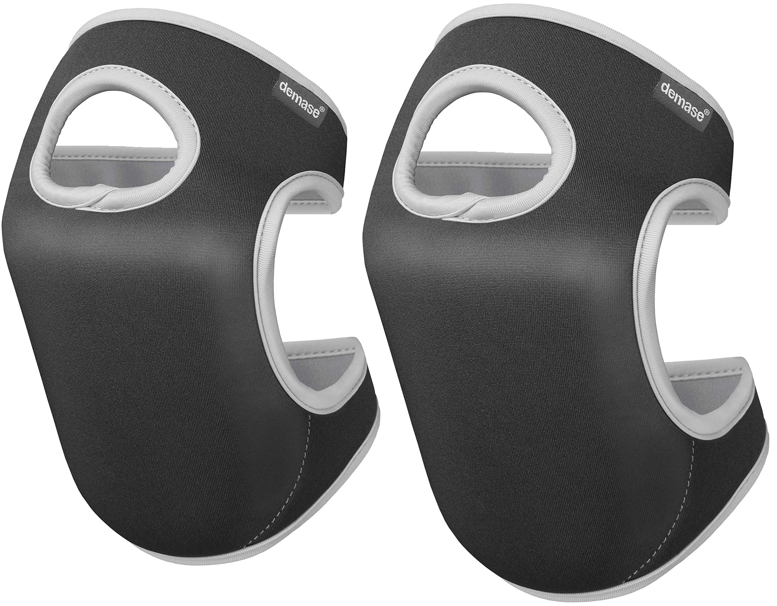 KneeShield Xtra™ - Adjustable Knee Pads (Pair) - The most padded, most stable memory foam knee protection system on the market – Size M/L (up to 15"/39cm Widest Knee Diameter)