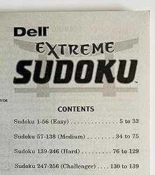 Lot of 2 Dell Extreme Sudoku Volume Numbers 92 and