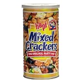 Hapi Mixed Crackers, 6-Ounce Tins (Pack of 4)