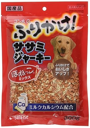 Amazon ゴン太のふりかけ ササミジャーキー ほねっこミックス 300g