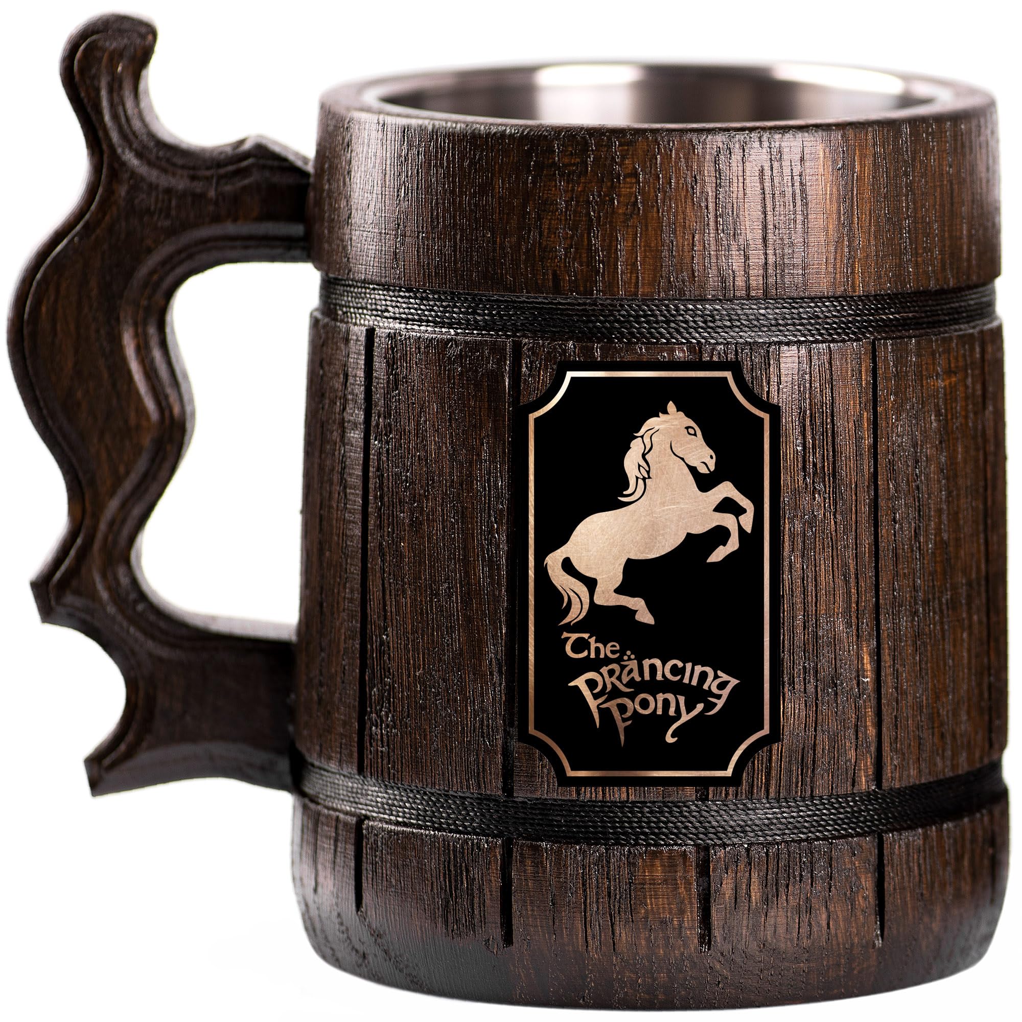 Lord Rings Prancing Pony Beer Mug, Stein, Tankard