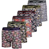 ED HARDY Mens Boxer Briefs Breathable Underwear Durable Boxers Multipack