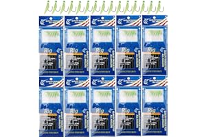 SHADDOCK FISHING Fishing Bait Rigs Saltwater, 10Packs Surf Fishing Rigs with Fish Skin Feather Fishing Hooks Swivels Glow Beads Rigs Sea Bass Rigs Fishing Bait Lures