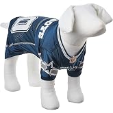 Pets First NFL Dallas Cowboys Dog Jersey, Size Large, Football Shirt Costume for Pet, Dog Sports T-Shirt, NFL Team Clothing for Cats, Licensed Pet Apparel Available in 7 Sizes and 32 Teams