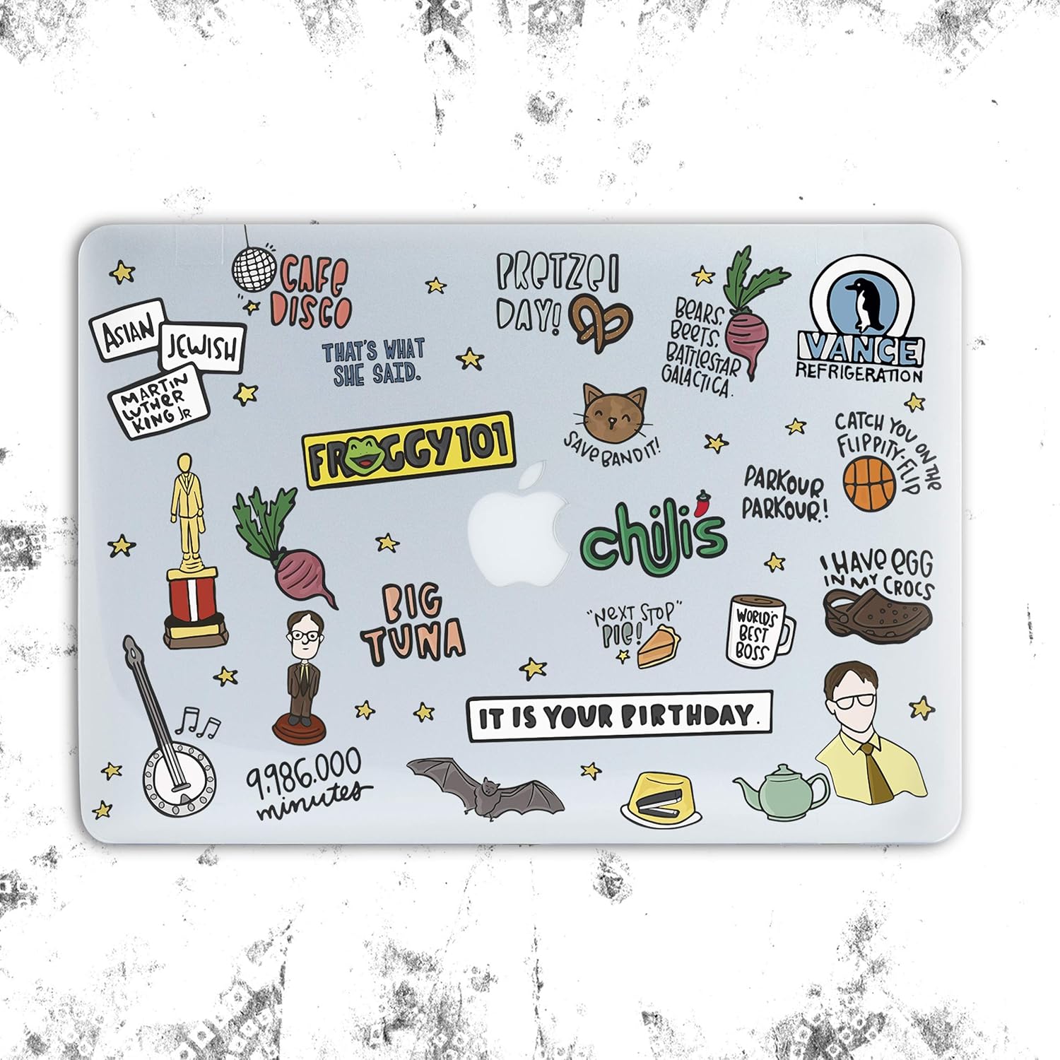 the office macbook case