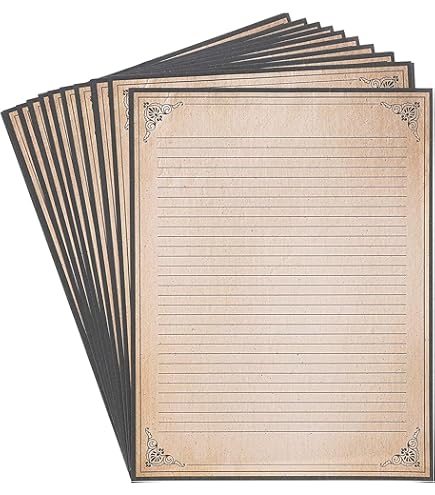 vintage paperさま　ご確認用 Amazon | 25 Sheets of Old Looking/Vintage Design Paper DIN