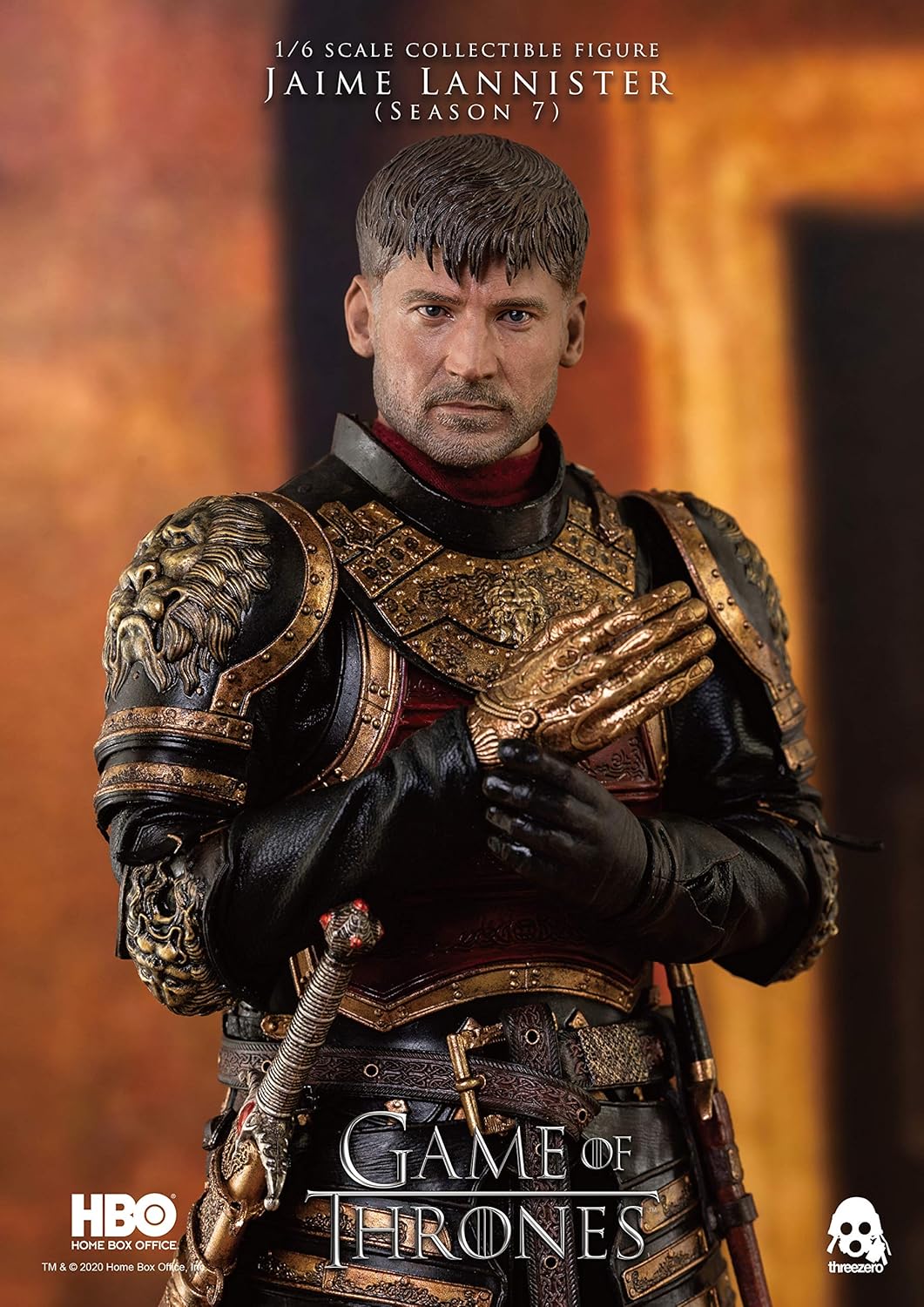 threezero tyrion lannister on Amazon Com Threezero Game Of Thrones Jaime Lannister Season 7 Version 1 6 Scale Collectible Figure Toys Games