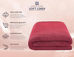 American Soft Linen Oversized Bath Sheet 40x80