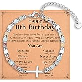 IKIATY Christian Gifts for Women Girls, Religious Cross Bracelet, Birthday Christmas Easter Baptism Confirmation First Communion Valentines Day Graduation Gifts for Her