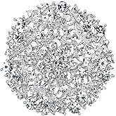 EVER FAITH Women's Elegant Wedding Corsage Clear Crystal Hollow Round Floral Brooch Silver-Tone
