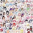 100Pcs Anime Girl Stickers for Water Bottles Cartoon Sexy Lady Stickers Vinyl Kawaii Hot Girl Decals for Laptop Hydroflask Scrapbooking Journaling