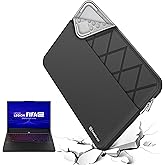 Smatree Laptop Sleeve for 16 inch Lenovo Legion Pro 7i Gen 10 2025/Gen 9/8 Gaming Laptop, Case with Accessory Pocket, YKK Zipper, Patented Shockproof Design (E657)