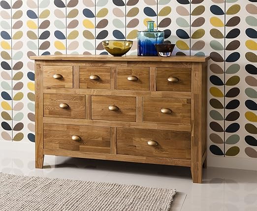 Noa and Nani - Aparador Vermont de roble macizo, color natural: Amazon