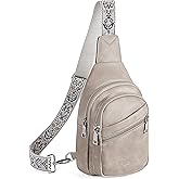 Telena Sling Bag for Women Crossbody Bags Purse for Women Vegan Leather Fanny Pack with Adjustable Strap