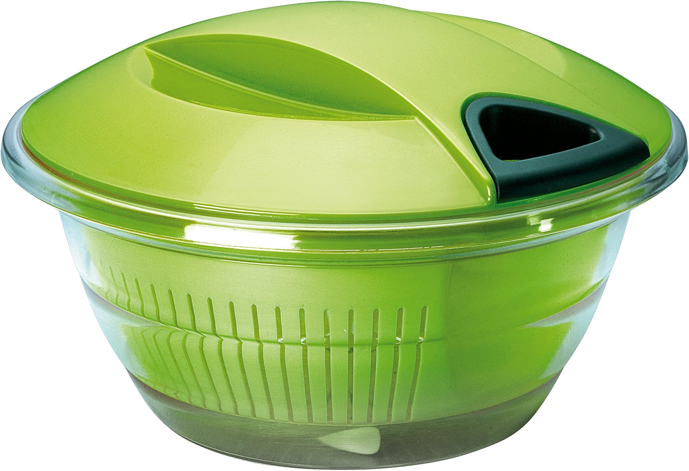 Mongarid TRIX 3+1 Salad Spinner, Orange, 30 x 26 x 16.5 cm