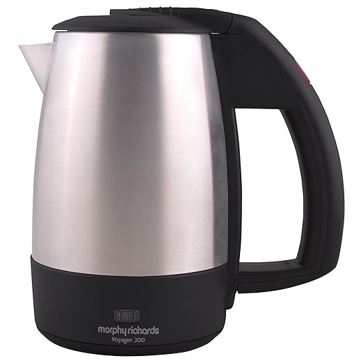 Morphy Richards Voyager 300 0.5-Litre Stainless Steel Travel Kettle