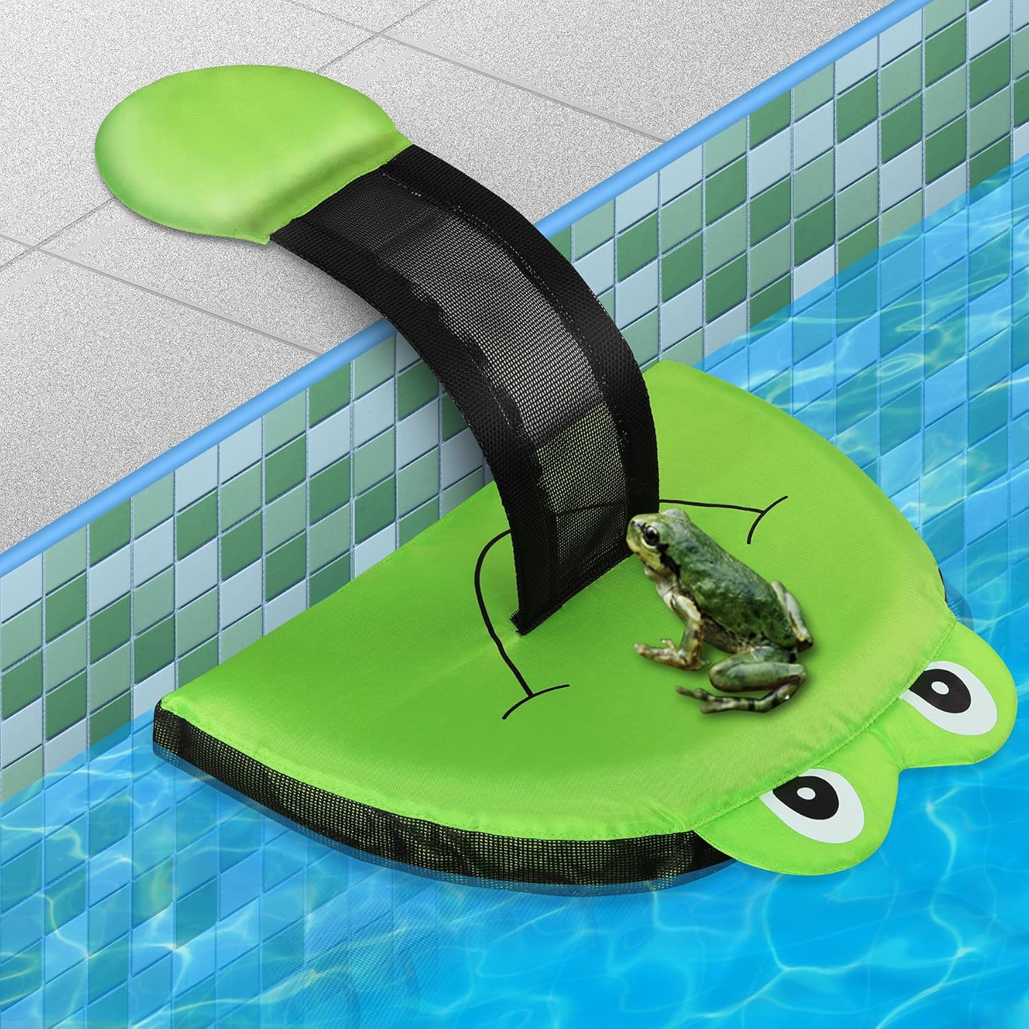 Animal Saving Escape Ramp for Swimming Pool, Easy Setup Critter Escape