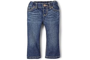 The Children's Place Baby-Girls and Toddler Girls Basic Bootcut Jeans