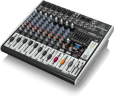 Behringer XENYX X1222USB Premium 16-Input Mixer with USB Interface
