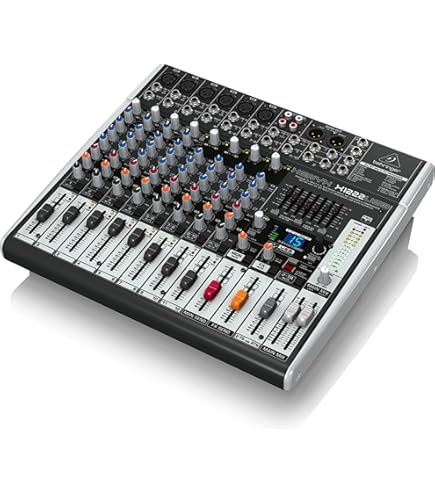 Amazon.com: Behringer XENYX QX2222USB Premium 22-Input 2/2-Bus