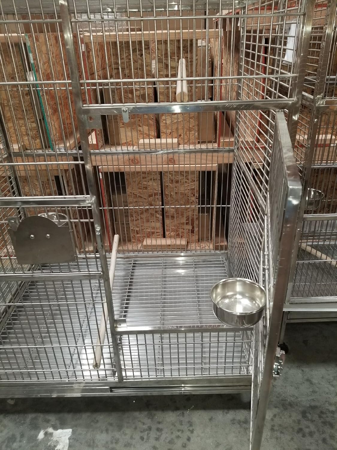 stainless steel parrot cages for sale