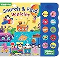 Search & Find: Vehicles Sound Book-With 10 Fun-to-Press Buttons, a Perfect Fun-Filled Way to Introduce Children to Vehicles (Search & Find 10-Button Sound Book)