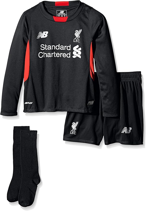 Amazon.com: Liverpool Kids (Boys Youth) Home Goalkeeper Kit 2015 - 2016: Clothing