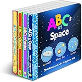 Baby University ABC's Board Book Set: A Scientific Alphabet for Toddlers 1-3