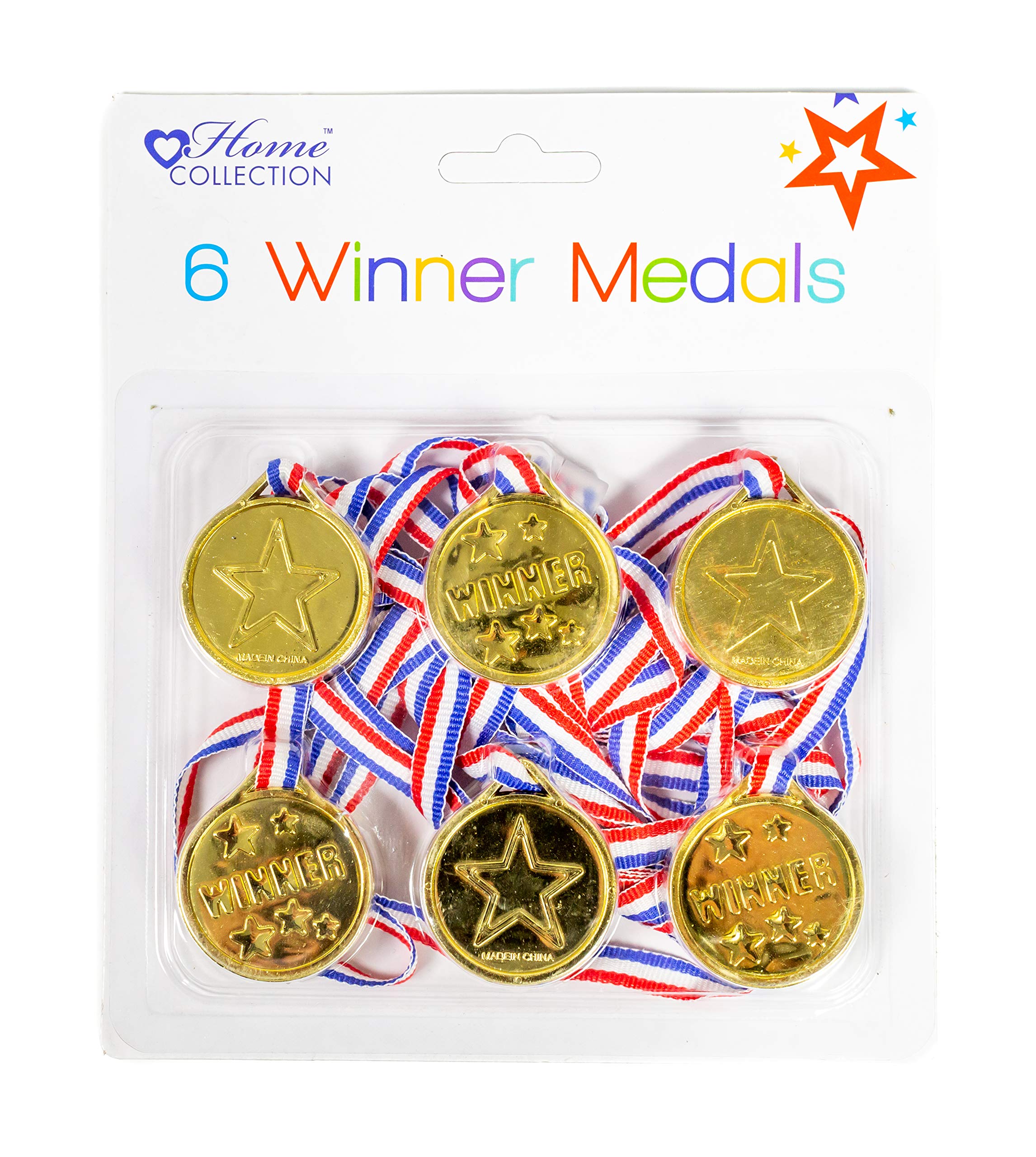 Unbekannt Medals, pack of 6.