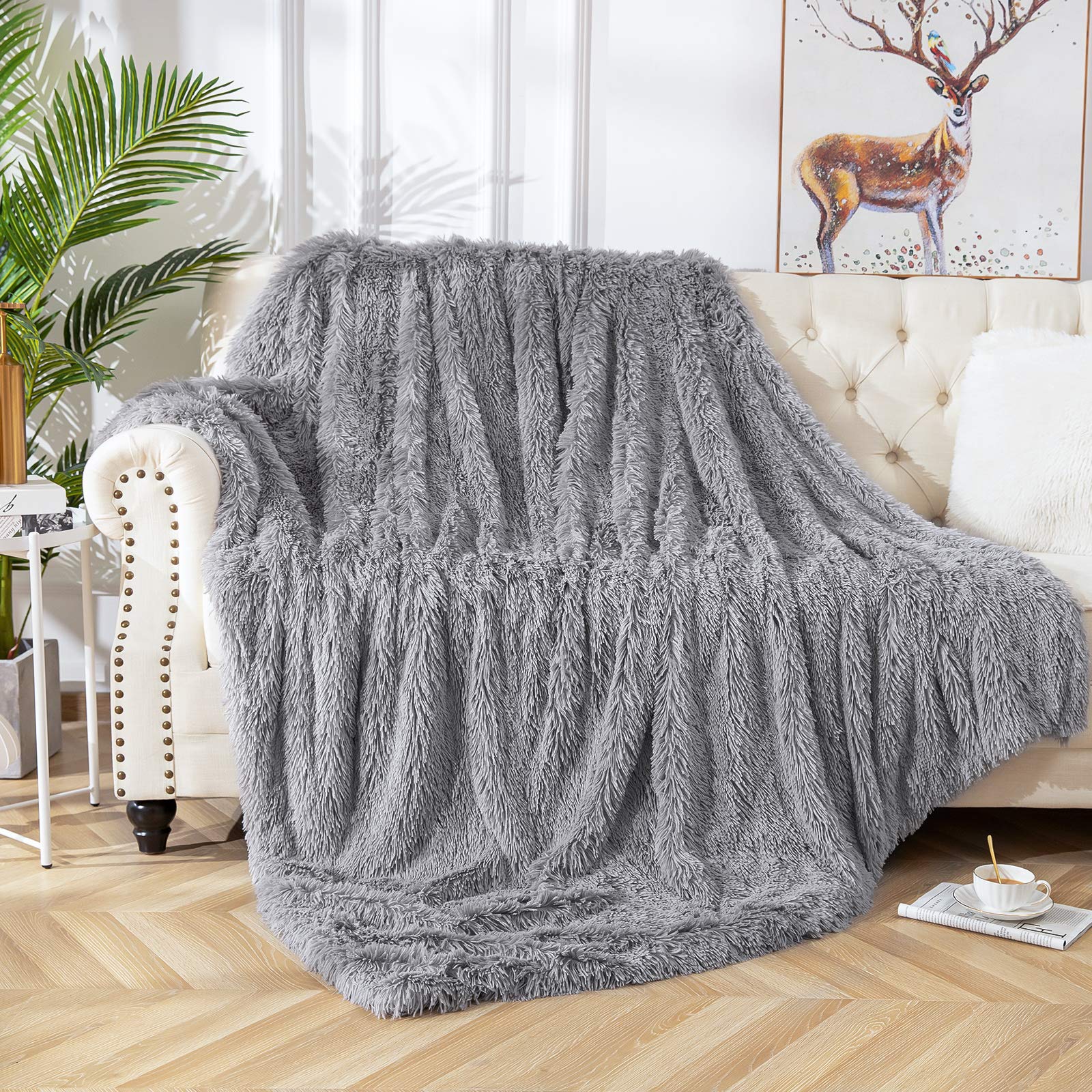 Fuzzy Blanket Sherpa Blankets Fluffy Soft Fuzzy