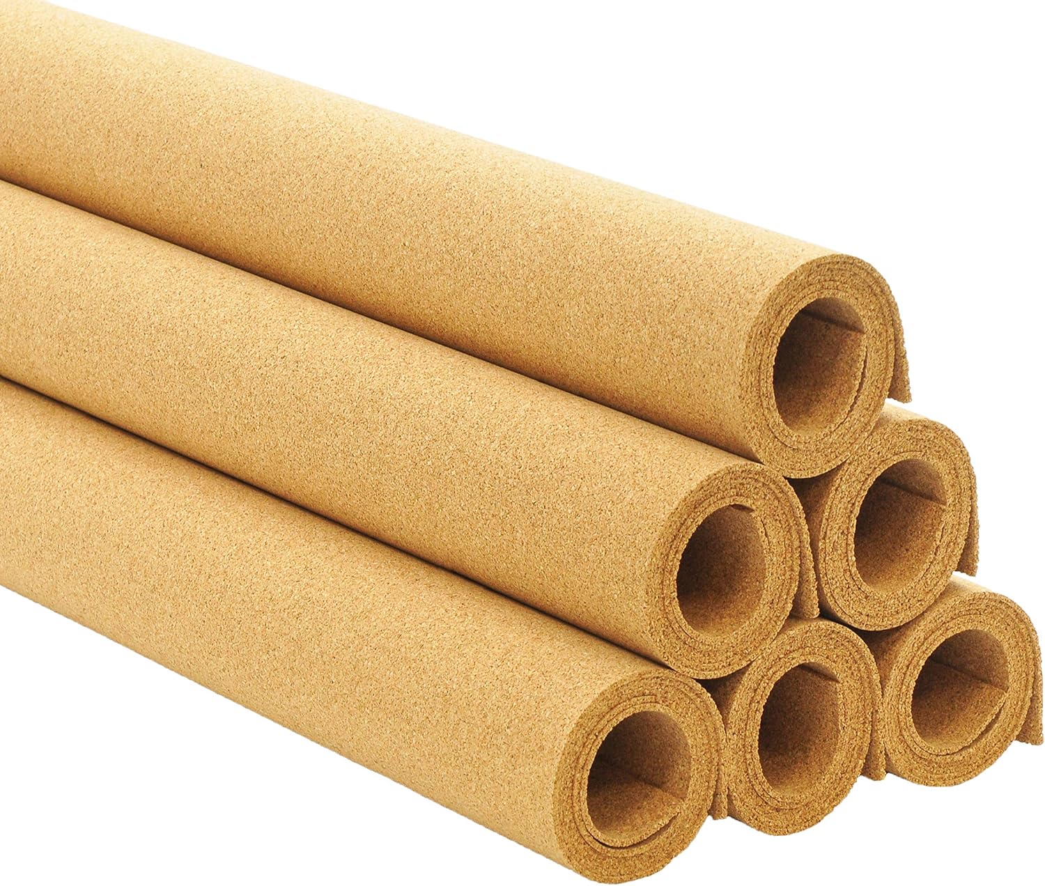 High Density Cork Rolls 915mm x 610mm 2mm Thick 6 Pack BigaMart