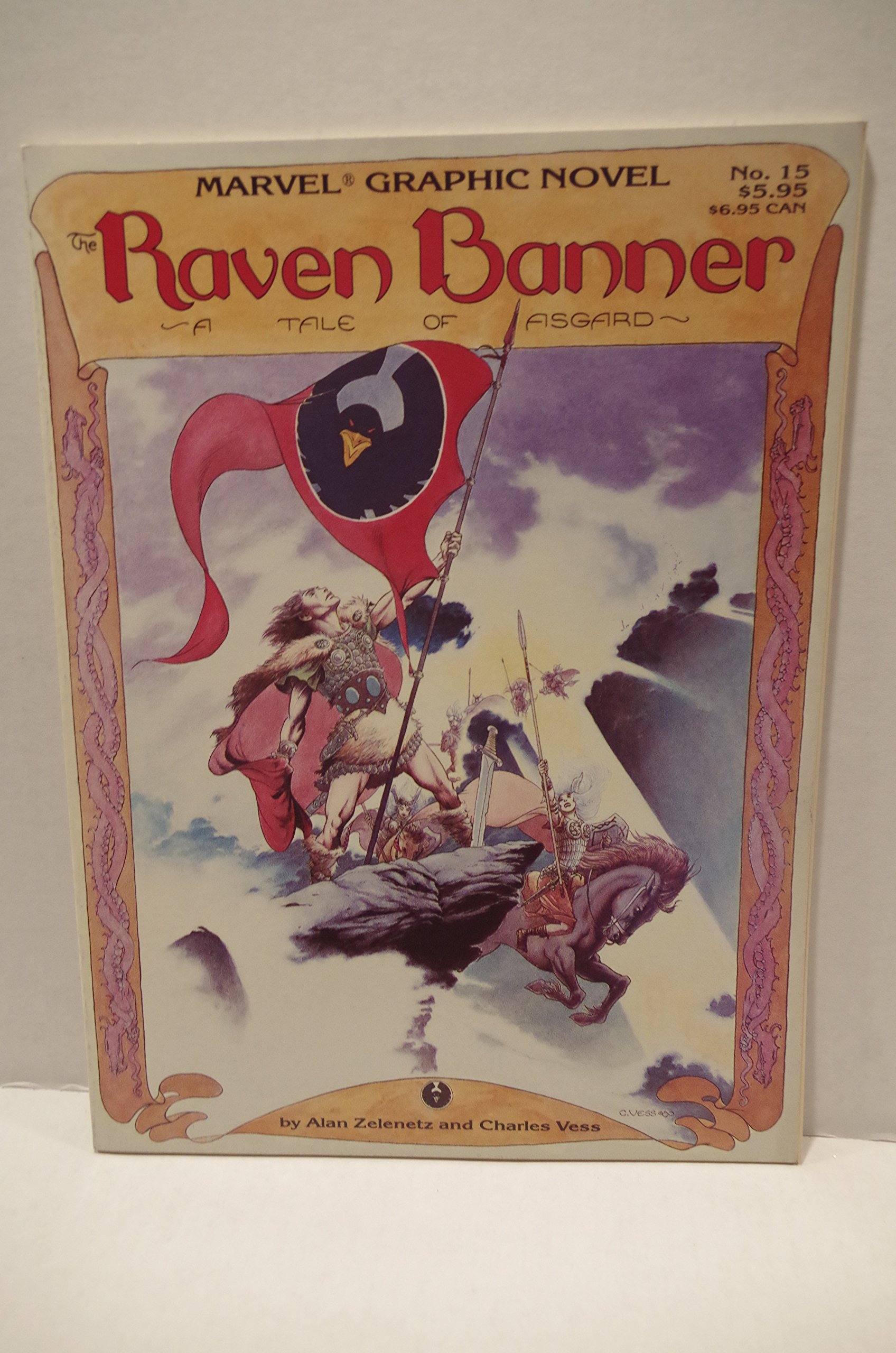 Raven Banner 15 Marvel Graphic Novel 1985 Alan Zelenetz Amazon