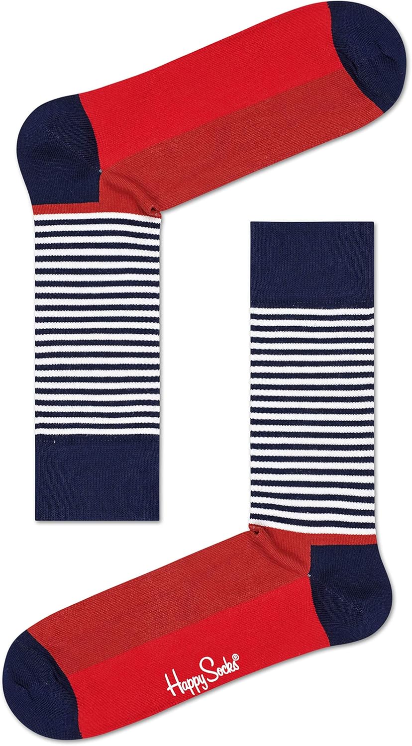 Happy Socks, Colorful Premium Cotton Classic Themed Socks for Men and