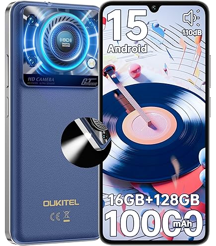 Amazon.com: OUKITEL Celular C50, Azul : Celulares y Accesorios