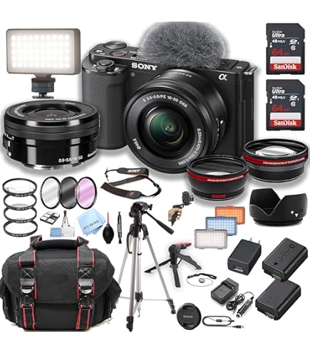 Amazon.com : Sony ZV-E10 Mirrorless Vlog Camera with 16-50mm Lens