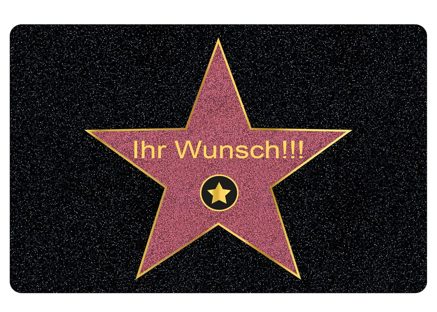 Star Of Fame Personalisiertes Bild