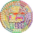 HORIECHALY Smelly Stickers Scratch and Sniff for Kids, 48 Sheets Positive Reward Pattern, 1320 Pieces 12 Scents Scented, Prize Motivational Tool for Teachers, Students, and Toddlers