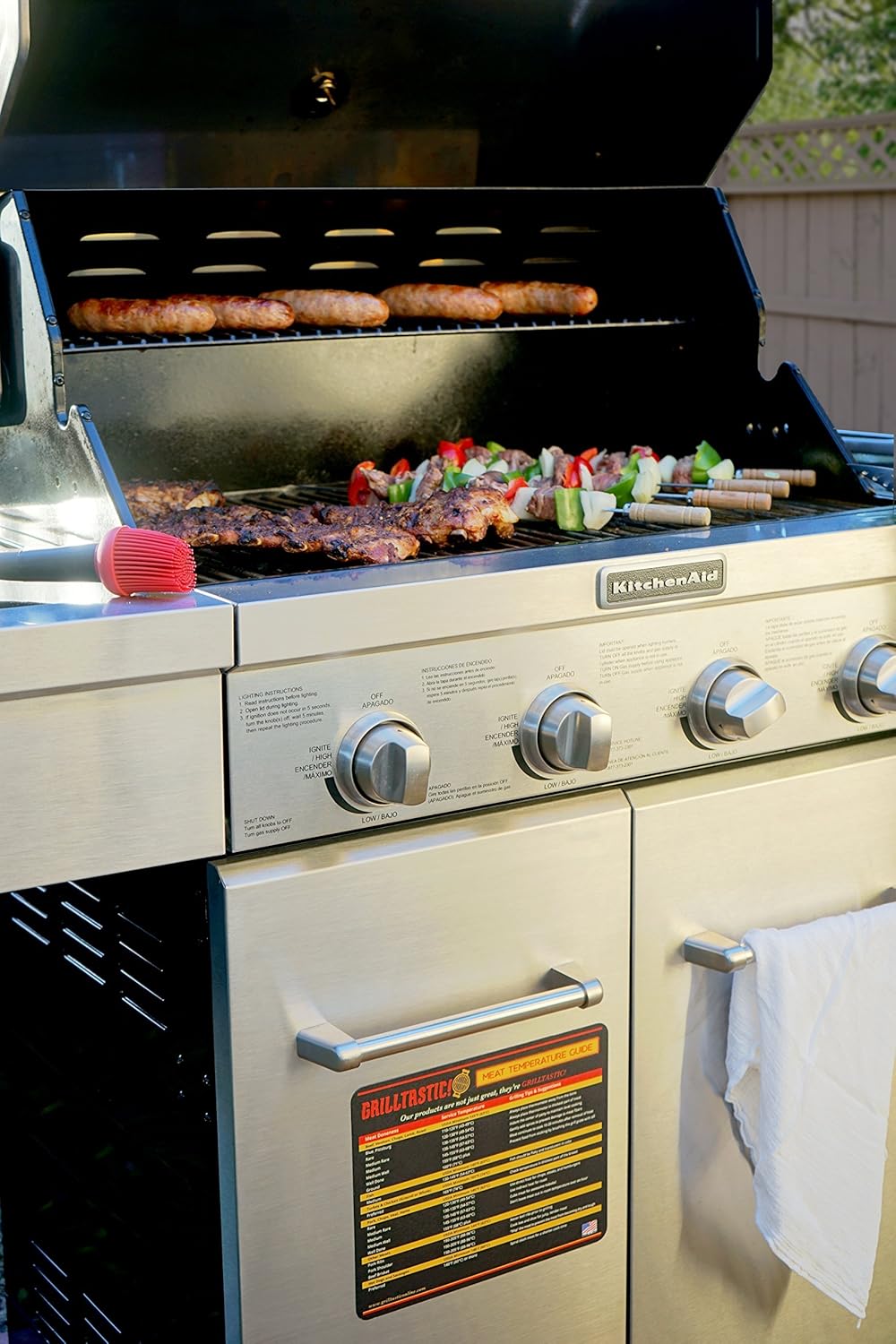 Amazon Com Large Meat Temperature Magnet Bbq Tool Cooking Chart Usa Made Awesome Grill Accessory For Indoor Or Outdoor Pit Masters Garden Outdoor