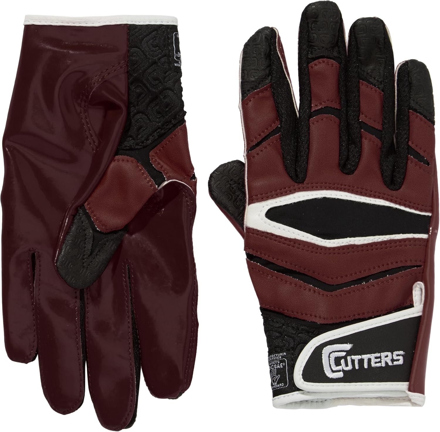 Cutters X40 Receiver Gloves Brown Rotbraun SizeS Amazon.co.uk Clothing