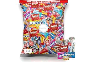 Sweet Gifting Assorted Candy Variety Pack (2 LB) - Candy Bag with Individually Wrapped Gummy Treats, Party Favors for Kids, Candies for Office, Birthday, Back to School & Pinata Stuffers