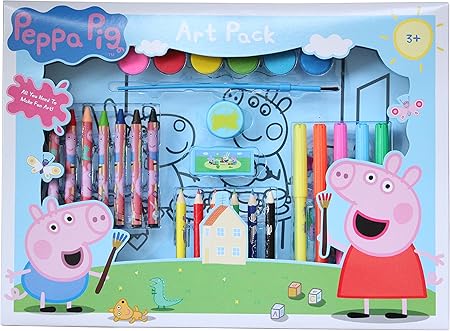 Peppa Pig Art Pack Anniversaire Noel Cadeau Tout Moment Amazon Fr Cuisine Maison