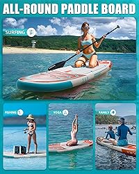 Dixero Inflatable Stand Up Paddle Board with SUP