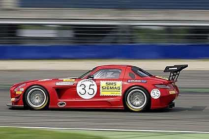 Amazoncom Mercedes Benz Sls Amg Gt3 Black Falcon 2012