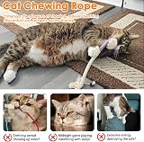 Nepfaivy Cat Toys Chew Ropes 6 PCS Catnip Dental Sticks Indoor Cats view 5