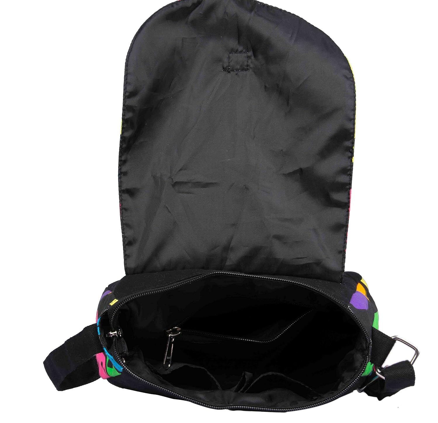 vivinkaa black face canvas sling bag for women