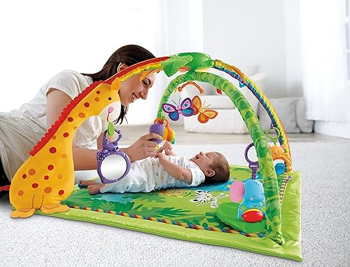 Fisher-Price Rainforest Melodies and Lights Deluxe Gym in Kuwait
