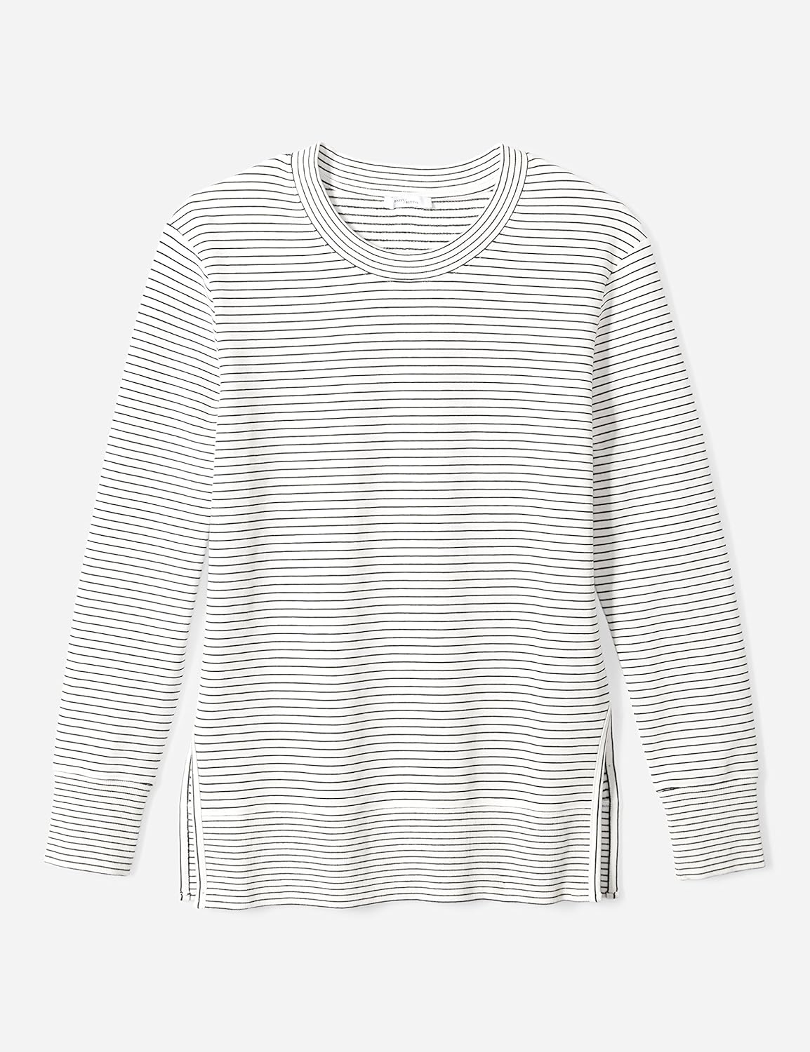  Brand - Daily Ritual Women's Terry Cotton and Modal Pullover with Side Cutouts: Clothing