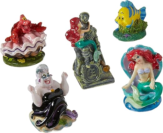 little mermaid aquarium ornaments