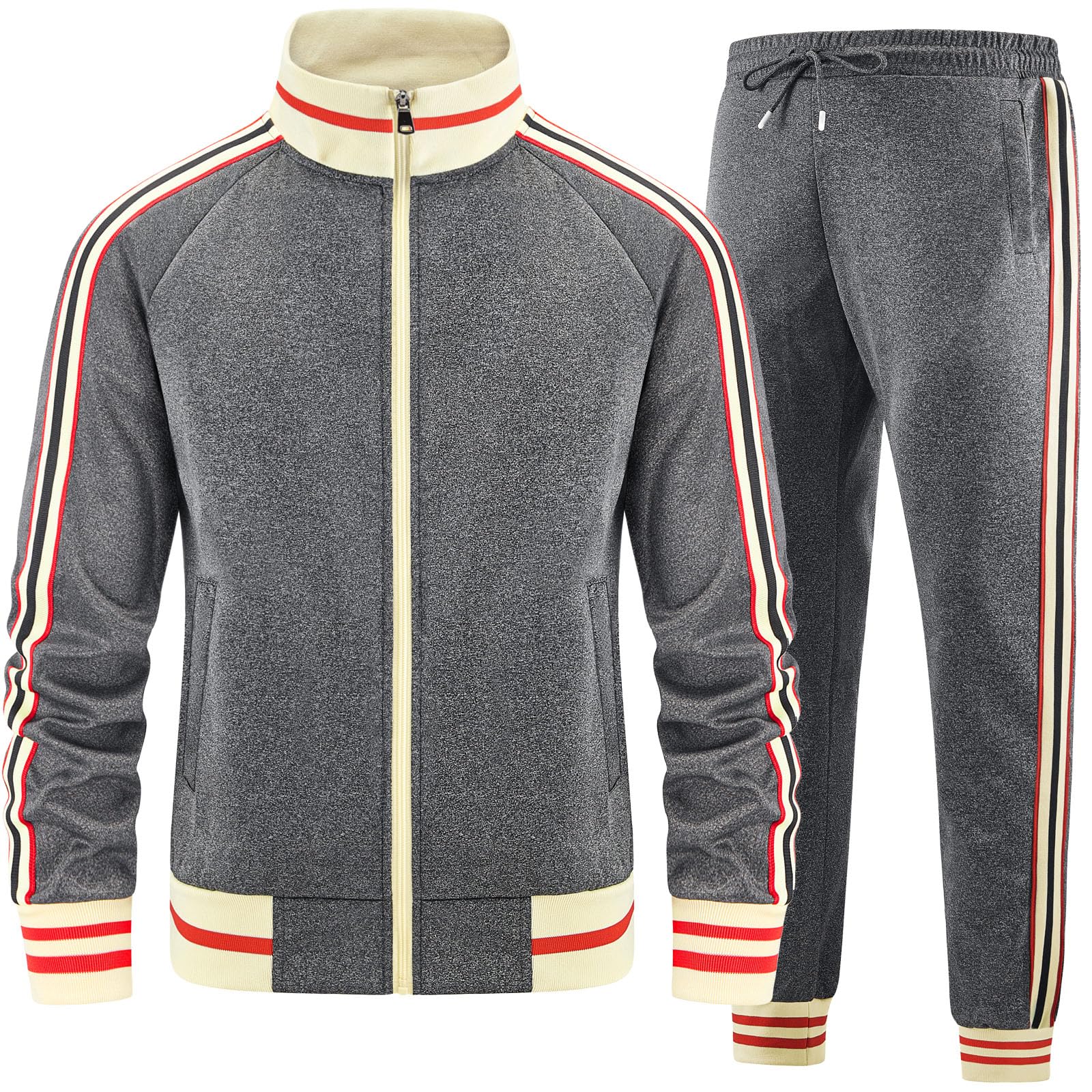 dioxoib Track Suits for Men Set 2 Piece Tracksuits
